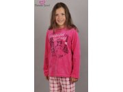 Dětské pyžamo dlouhé Dívka na cestách Děti - Holky - Dívčí pyžama - Dívčí pyžama s dlouhým rukávem