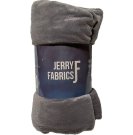 JERRY FABRICS Deka microflanel super soft Tmavě šedá Polyester, 150/200 cm Deky, spací pytle - micro deky