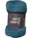 JERRY FABRICS Deka microflanel super soft Petrolejová Polyester, 150/200 cm Deky, spací pytle - micro deky