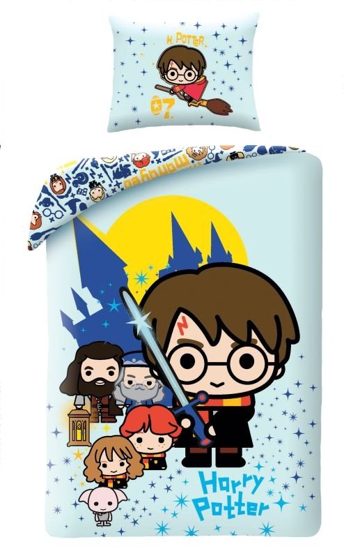 HALANTEX Povlečení do postýlky Harry Potter Bavlna, 100/135, 40/60 cm | Dětský textil a doplňky