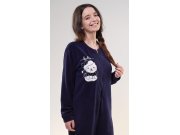 Dámský overal Kočka Ženy - Dámská pyžama - Dámská pyžama s dlouhým rukávem