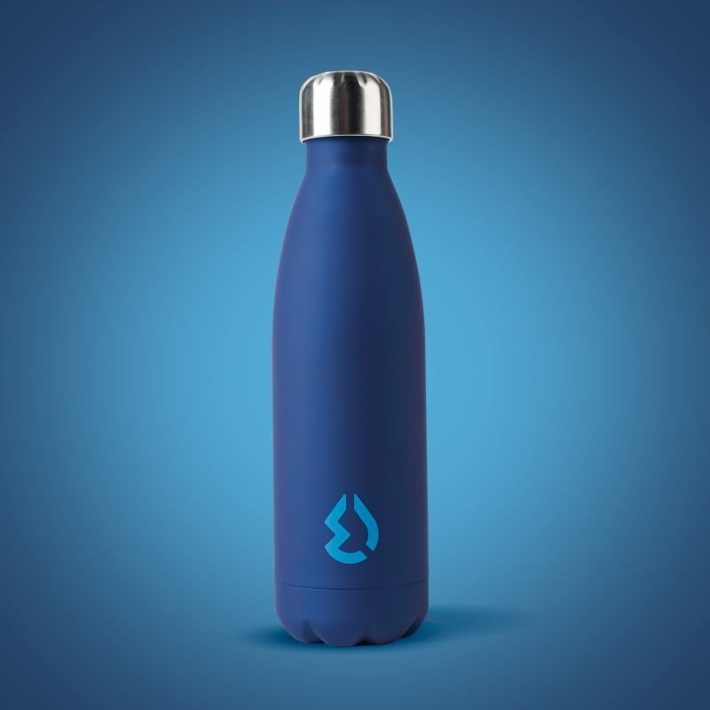 Water Revolution Nerezová Termo láhev na pití tmavě modrá Potravinářská nerezová ocel 18/8, 500 ml - lahve na pití