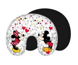 JERRY FABRICS Cestovní polštářek Mickey and Minnie Dots Polyester, 1x43/35 cm Polštářky - cestovní polštářky