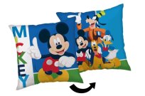 JERRY FABRICS Mikroplyšový polštářek Mickey and Friends Polyester, 1x35/35 cm Polštářky - polštářky s výplní