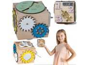 Montessori dřevěná kostka - malá Hračky - Edukační hračky