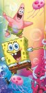 Osuška SpongeBob 012 70/140 Osušky,ručníky, ponča, župany - plážové osušky