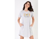 Dámské domácí šaty s krátkým rukávem Sunshine Ženy - Dámské noční košile - Dámské noční košile s krátkým rukávem