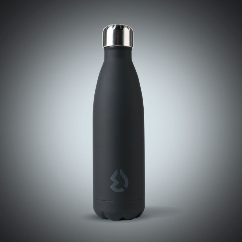 Water Revolution Nerezová Termo láhev na pití černá Potravinářská nerezová ocel 18/8, 500 ml - lahve na pití