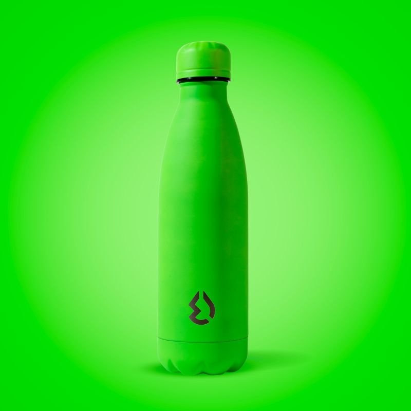 Water Revolution Nerezová Termo láhev na pití fluo zelená Potravinářská nerezová ocel 18/8, 500 ml - lahve na pití