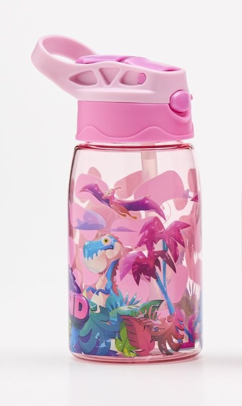 Water Revolution Dětská Tritanová láhev na pití Dinaland pink Tritan, 500 ml - lahve na pití