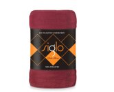 FARO Deka mikroplyš super soft bordo Polyester, 220/200 cm Deky, spací pytle - micro deky