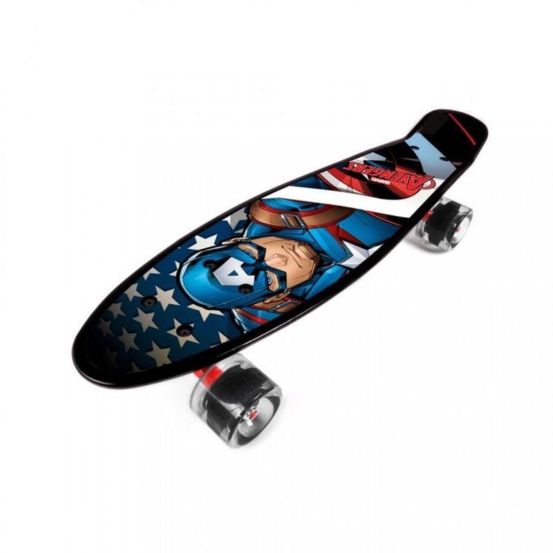 Skateboard fishboard Avengers Kapitán Amerika | Dětský textil a doplňky