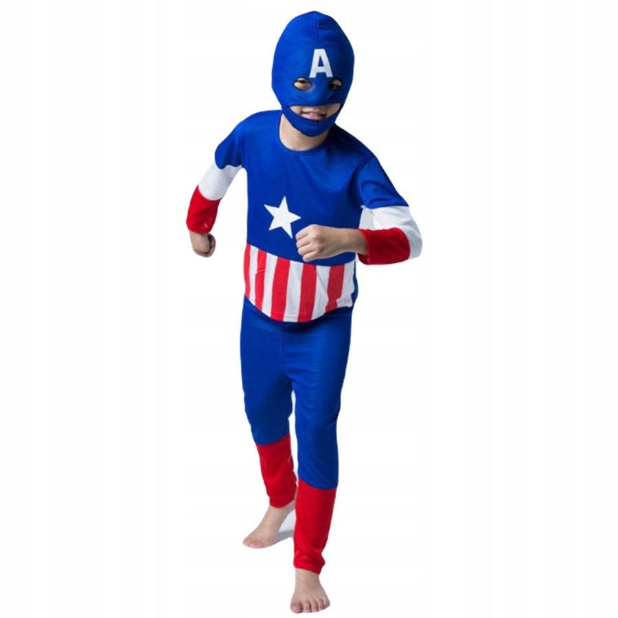 Dětský kostým Kapitán Amerika 98-104 S - Dětské kostýmy
