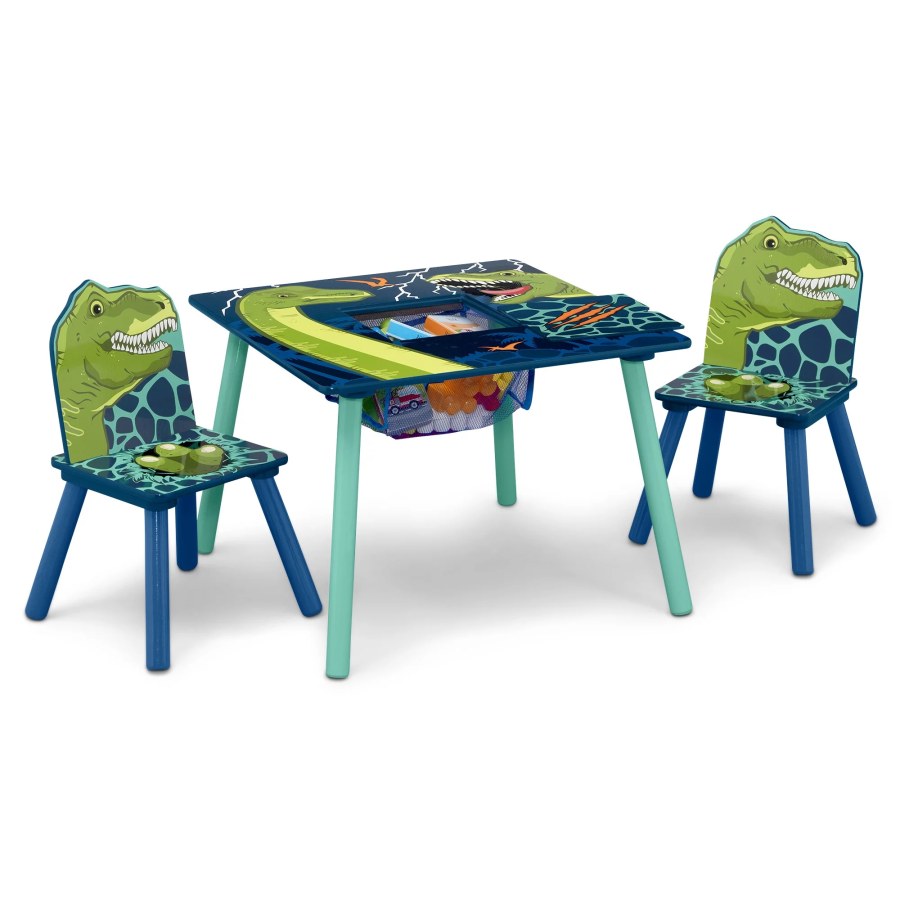 Dětský stůl s židlemi T-Rex - Dětské stoly a židle