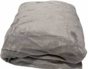 JERRY FABRICS Prostěradlo mikroplyš světle šedá Polyester, 180/200 cm Prostěradla - Microdream 180x200