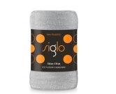 FARO Deka mikroplyš super soft světle šedá Polyester, 130/170 cm Deky, spací pytle - micro deky