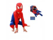 Dětský kostým Spiderman s vystřelovákem 110-122 M