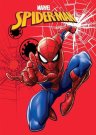 FARO Fleece deka Spiderman red Polyester, 100/140 cm Deky, spací pytle - fleece deky