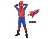 Dětský kostým Spiderman s vystřelovákem 122-134 L