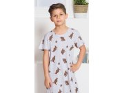 Dětská noční košile s krátkým rukávem Medvědi Děti - Kluci - Chlapecké noční košile