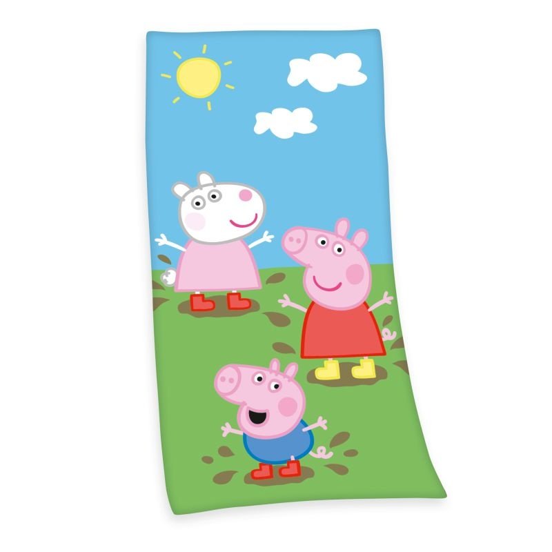 HERDING Osuška Peppa Pig Bavlna - Froté, 75/150 cm | Dětský textil a doplňky