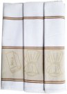 Polášek Kuchyňské utěrky z Egyptské bavlny 3 ks vzor č.33 Bavlna Utěrky + zástěry