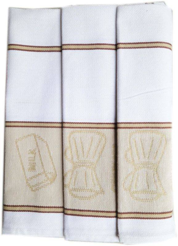 Polášek Kuchyňské utěrky z Egyptské bavlny 3 ks vzor č.33 Bavlna - Utěrky + zástěry