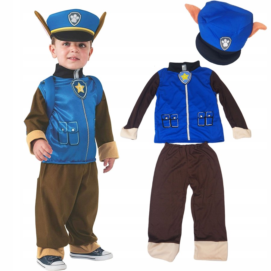 Dětský kostým Chase Tlapková patrola 116-122 M - Dětské kostýmy