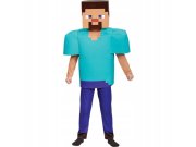 Dětský kostým Minecraft Steve 116-122 M