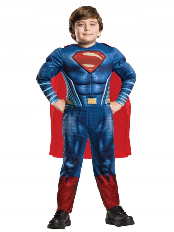 Dětský kostým Akční Superman 122-134 L | Dětský nábytek a doplňky