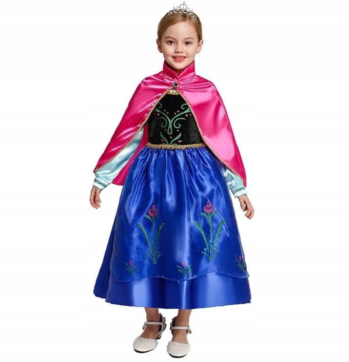 Dětský kostým ANNA Frozen 110-116 M - Dětské kostýmy