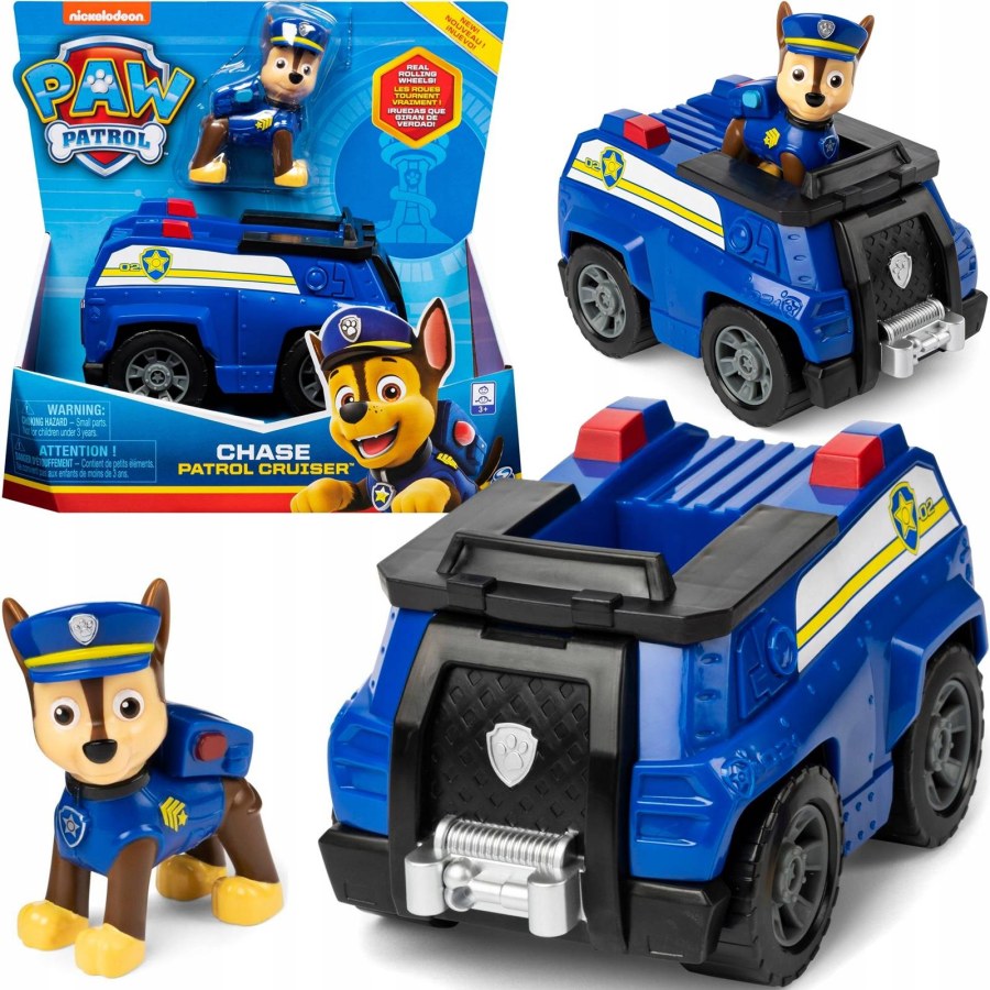 Tlapková patrola Chase policejní auto 13cm | Dětský nábytek a doplňky