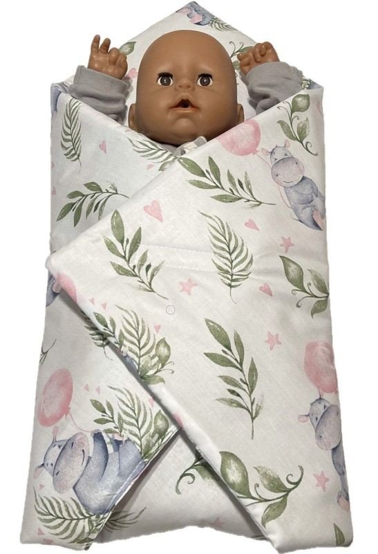 SDS Rychlozavinovačka pro panenky Hrošíci baby Bavlna, výplň: Polyester, 1x 60x60 cm - peřinky pro panenky
