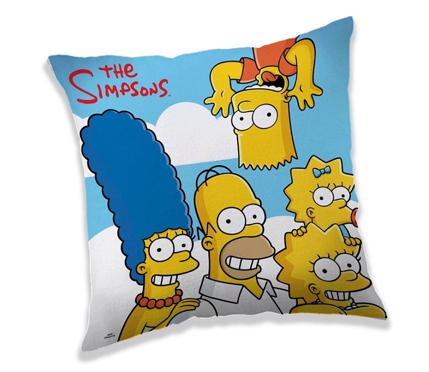 Polštářek Simpsons clouds 40/40 - Polštářky