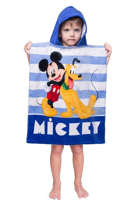 JERRY FABRICS Pončo Mickey stripe Bavlna - Froté, 50/115 cm | Dětský textil a doplňky