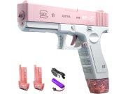 Automatická vodní pistole Spray se zásobníky růžová Hračky - Vodní pistole