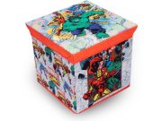 Úložný box na hračky Avengers s víkem Boxy na hračky