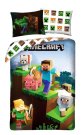 HALANTEX Povlečení Minecraft Farma animals Bavlna, 140/200, 70/90 cm Povlečení licenční