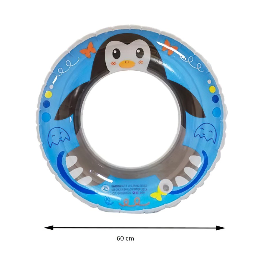 Dětský nafukovací kruh Tučňák 60cm - Nafukovací lehátka, plavidla