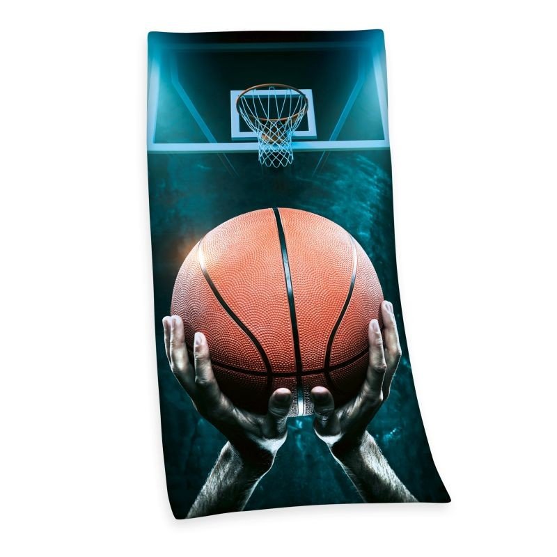 HERDING Osuška Basketball Bavlna - Froté, 75/150 cm - plážové osušky