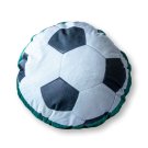 DETEXPOL Tvarovaný mikroplyšový polštářek Fotbal Polyester, průměr 33 cm Polštářky - polštářky s výplní