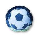 DETEXPOL Tvarovaný mikroplyšový polštářek Fotbalový míč Polyester, průměr 33 cm Polštářky - polštářky s výplní