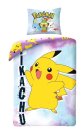 HALANTEX Povlečení Pokémon Pikachu Smile Bavlna, 140/200, 70/90 cm Povlečení licenční