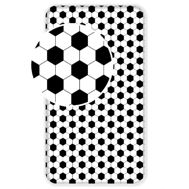 JERRY FABRICS Prostěradlo Fotbal Bavlna, 90/200 cm | Dětský textil a doplňky