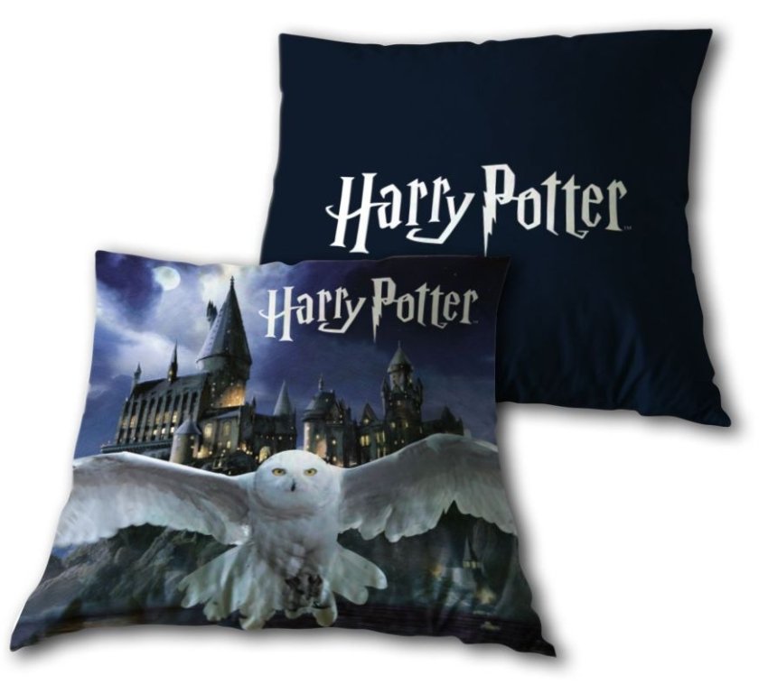 JERRY FABRICS Polštářek Harry Potter HP246 Polyester, 40/40 cm | Dětský textil a doplňky
