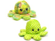 Plyšová oboustranná hračka Chobotnice duhová 28cm Hračky - Plyšové hračky
