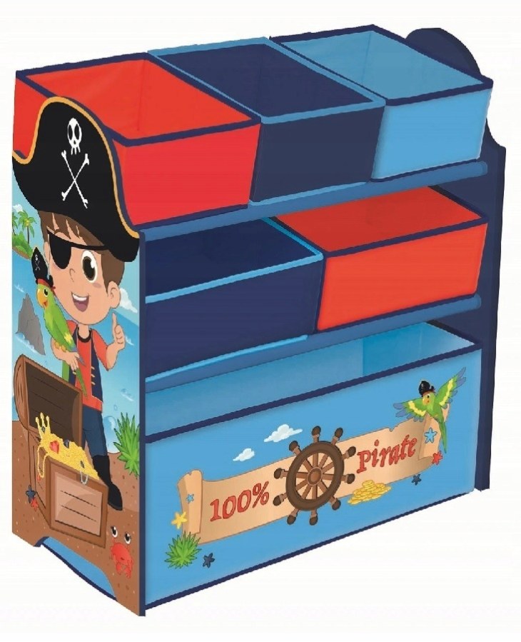 Organizér na hračky Pirát - Boxy na hračky