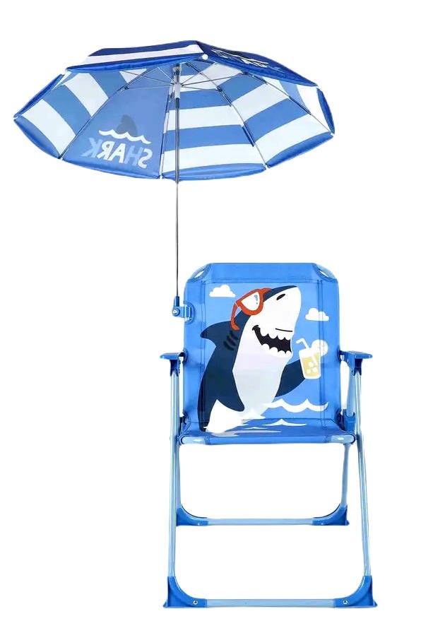 Dětská campingová židlička Žralok | Dětský nábytek a doplňky