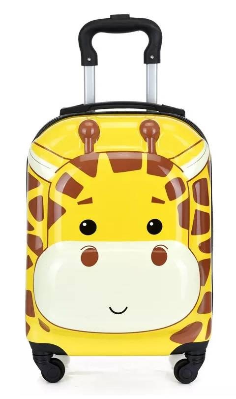 Dětský cestovní 3D kufr Žirafa 29l | Dětský nábytek a doplňky