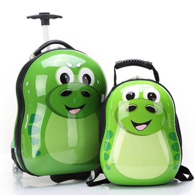 Dětský cestovní kufr a batůžek Dino 29l | Dětský nábytek a doplňky